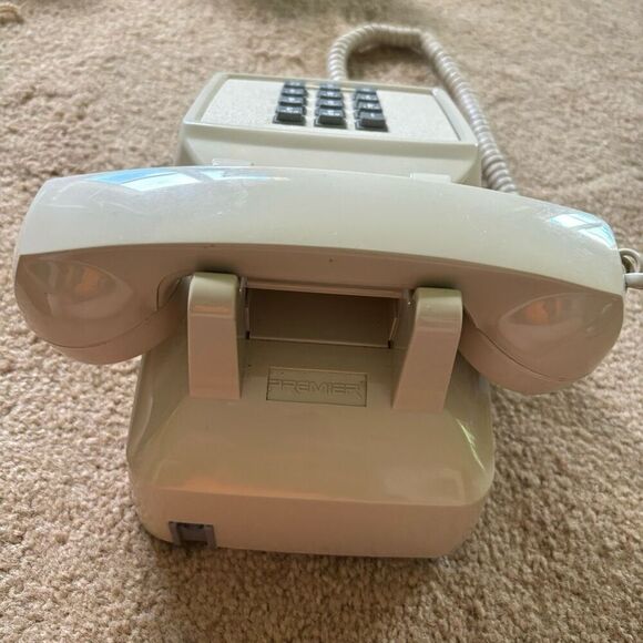Premier 2500 Vintage Push Button Telephone *Works* - Picture 3 of 6